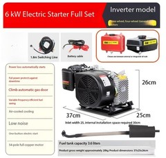 Electric Vehicle Range Extender, Generator, Variable Frequency Range Extender