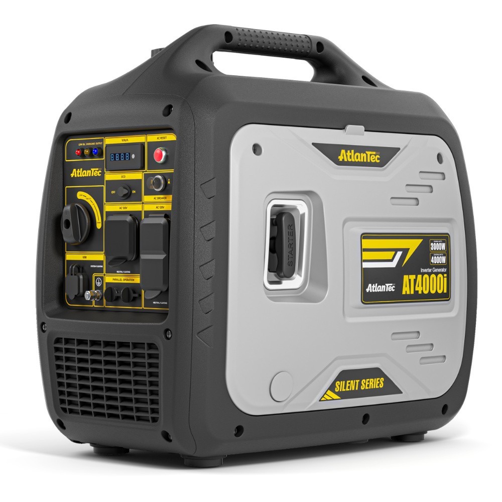 Portable 4kW Inverter Generator, Ideal for RVs and Camping