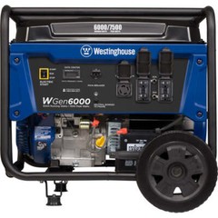 Open Box Westinghouse Generator Model WGen6000