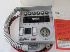 HONDA GENTRAN H/C: 5188891 GENERATOR TRANSFER SWITCH PANEL New, Open Box