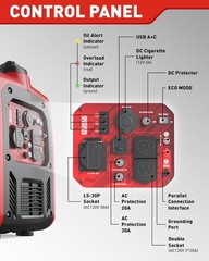 ERAYAK 4500W Portable Inverter Generator for Home Use, Super Quiet Small Generat