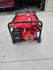 Honda eb5000x generator Red, Industrial Grade, Low Hours and well maintained