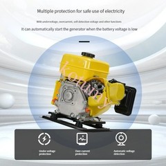 Electric Vehicle Gasoline Generator Range Extender Intelligent 48V60v72v