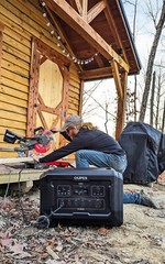OUPES Mega 5 4000W/5040Wh Portable Power Station Solar Generator Home Backup RV