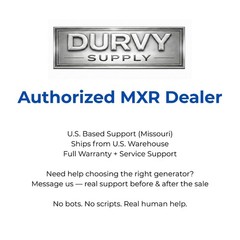 Portable 3500W Dual Fuel Generator MXR Inverter Quiet 30A RV Remote Start
