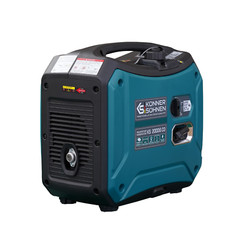 Könner Söhnen 2000W Quiet Portable Gas Inverter Generator + Free Tire Inflator