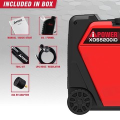 5,200/4,200-Watt A-iPower Dual Fuel Inverter + Fuel Sense Technology