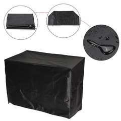 15-250HP 210D Waterproof Sun Half Outboard Motor Engine Boat Cover Tool Black