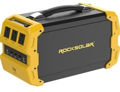 ROCKSOLAR 400W Portable Power Station RS650 Lithium Battery Solar Generator READ