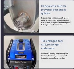 Silent King Parking Air Conditioning Inverter Portable Auto Start-Stop Generator