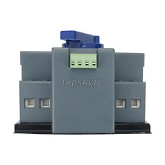 Maxgeek 63A 2P Generator ATS Manual Automatic Transfer Switch AC 400V 2pcs USA