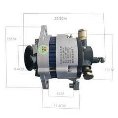 Agricultural Tricycle Pickup Truck Vacuum Booster Pump Brushless AC Generation