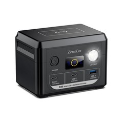 100W Portable Power Station, 96Wh Small Generator 30000mAh LiFePO4 Dark Grey