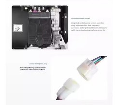 48V60V72V Fully Automatic Range Extender Generator Electric Tricycle Quadricycle