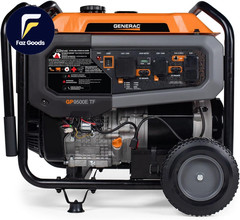 Generac 12,500 Starting Watt Tri-Fuel Portable Generator Electric Start