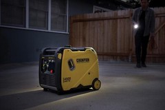 Champion 4,500-W Super Quiet Portable RV Ready Gas Inverter Generator, CO Sensor