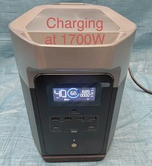 EcoFlow DELTA Max 2016Wh Power Station Electric Generator 2400W *Slightly Used*
