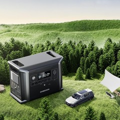 Dabbsson 1200W 1330Wh Power Station Camping with 2x 210W Foldable Solar Panel