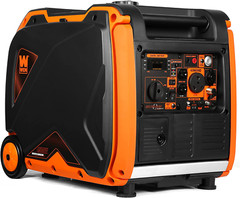 WEN 4,500-W Quiet Portable Dual Fuel Inverter Generator, Remote Start, CO Sensor