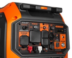WEN 6800 Watt Dual Fuel RV Ready Electric Start Portable Inverter Generator with