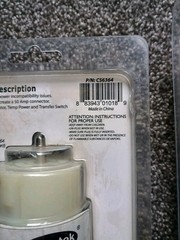Conntek CS6364 50-Amp 125/250-volt Generator Power Cord Connector Lot Of 2