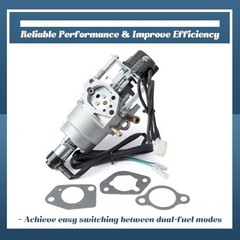 XP13000EH Dual Fuel Generator Carburetor Kit with 3Pcs Gaskets Compatible with