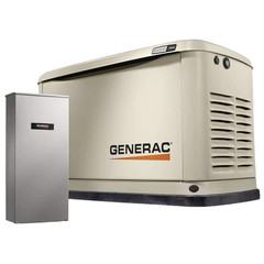 Generac 7172 10kW Standby WiFi Generator + 100 Amp Smart Transfer Switch MFR RFB