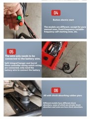 Electric Tricycle Range Extender Generator Oil-electric Hybrid Gasoline