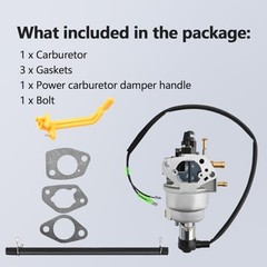 Carburetor Compatible with Firman Tri-Fuel / Dual-Fuel Generators H07552