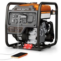 Efurden 4400W Portable Inverter Generator Gas Powered 209CC Engine for Emergency