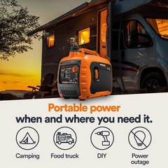 Generac 3,300-Watt Super Quiet Portable RV Ready Gas Powered Inverter Generator