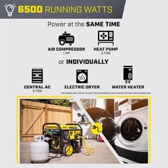 Champion Power Equipment 8125-Watt Electric Start Tri-Fuel Portable Generator