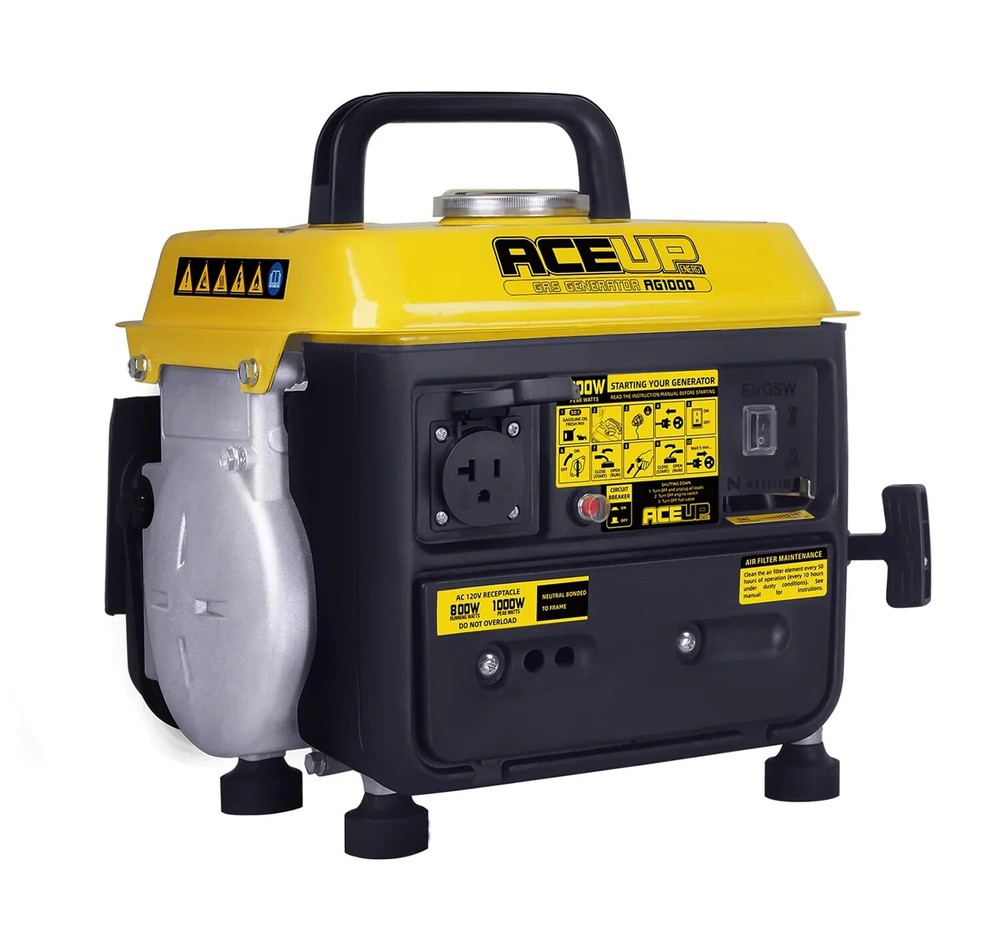 Planta Generador De Luz Electrica De 1000W Gas-Powered Generator NUEVO
