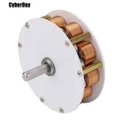100-650RPM 50-60W 3-Phase AC Generator Micro Disc Generator with Magnets