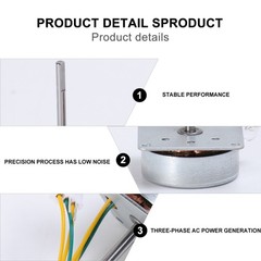 Mini Low Power Miniature AC Three-phase Generator Micro For Teaching DIY