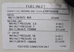 Generac Guardian 9kW Standby Generator, LP/NG, 240V, Air-Cooled, Model 7029