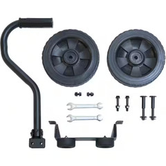 8 In. Never-Flat Wheel Kit And Handle For Portable Generator