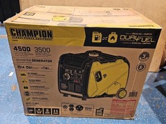 Champion 200988 4500-Watt Portable Dual Fuel Inverter Generator