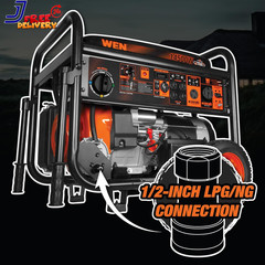 14,500-Watt 120V/240V Tri-Fuel Generator Gas Propane Natural Gas Electric Start
