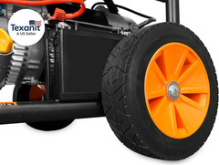 WEN 4750W Dual Fuel Portable Generator Electric Start Wheel Kit 120V 240V