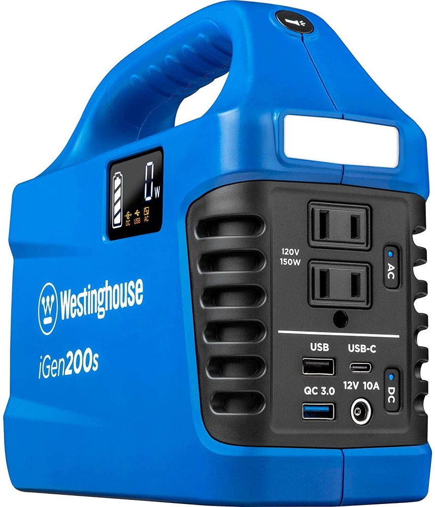 Backup Power when Lights Go Out Portable Power Station Solar Generator Small