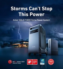 Anker SOLIX F3800 Power Station with F3800 Expansion Battery & 400W Solar Panel