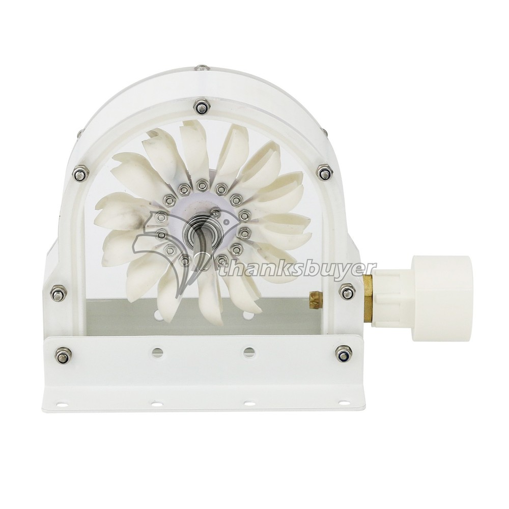 500-4000RPM Pelton Wheel Impulse Pelton Turbine with Adapter 100-300W