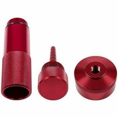 Fit For Honda Generator EU2200i Run Gas Cap w/ Brass Funnel Aluminum Red