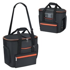 Portable Power Station Carrying Bag – Soft Padded, Shoulder Strap, Generator Cov