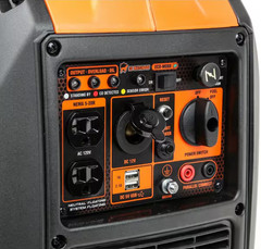 Portable Inverter Generator Lightweight Super Quiet 2350/1900-Watt Gas-Powered