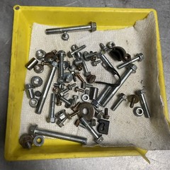 OEM GOOD USED HONDA EG 5000 GX340 GC05 MISC. HARDWARE FROM TEARDOWN 11HP