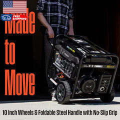 Westinghouse 12,500/9,500-Watt Dual Fuel Gas and Propane Powered EFI Portable US