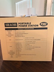 sbaoh portable power station p302
