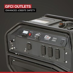 NorthStar Quiet Armor Commercial-Grade Portable Generator, Honda GX270 OHV